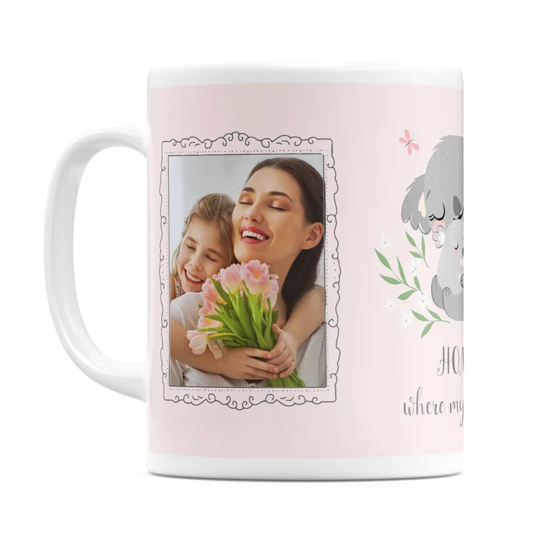 Home Mom - Κούπα - Λευκό - Απλή