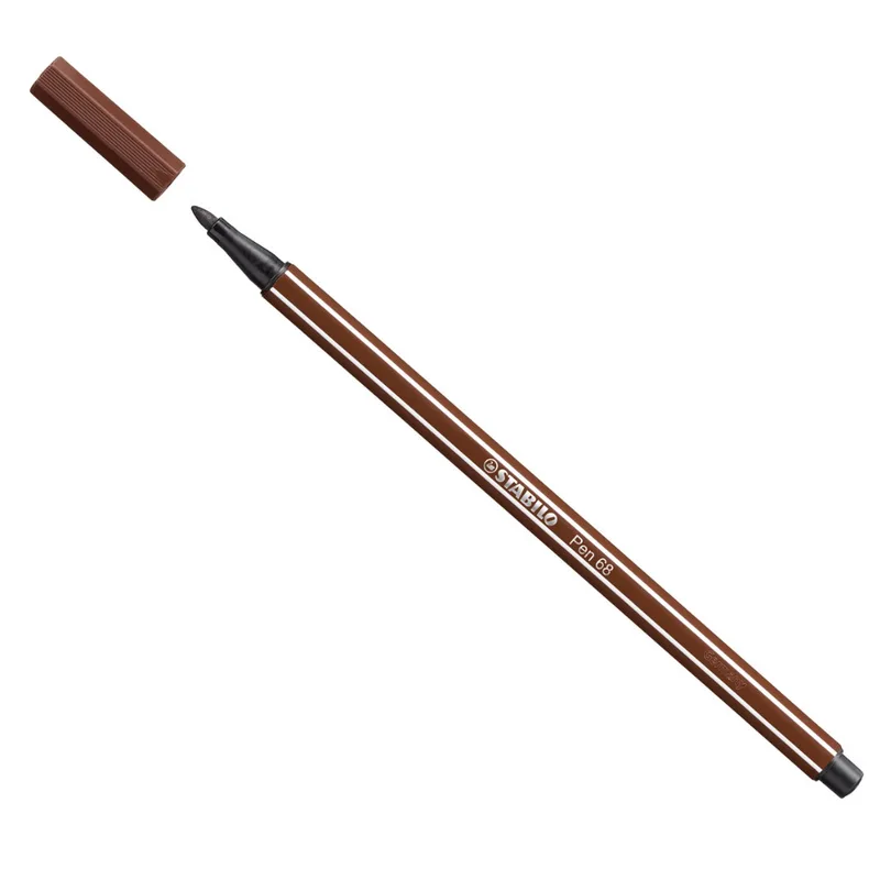 Mαρκαδόρος Stabilo Brown 1mm