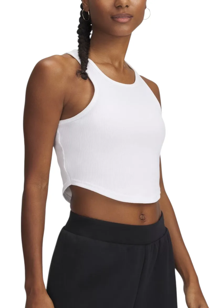 Μπλούζα Αμάνικη Under Armour Rival Rib Tank 1389798-100 Γυναικείο