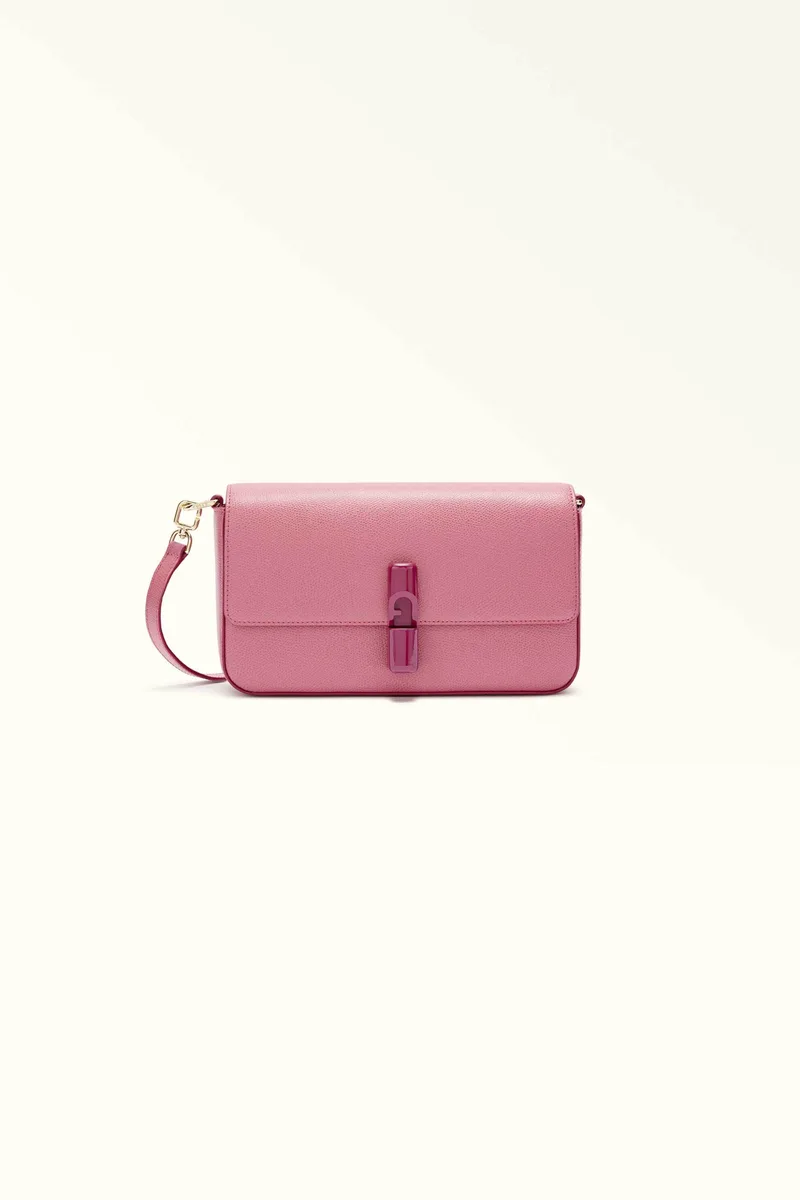 Furla γυναικεία τσάντα crossbody "Iride S" - WB01826-ARE000 Ροζ Pastel