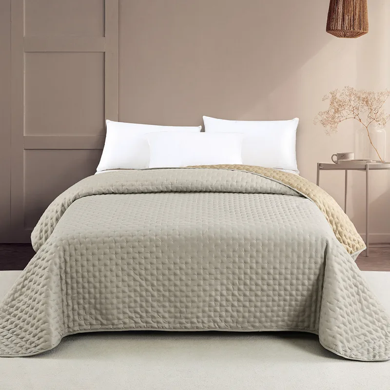 Κουβερλί King Size 260x240 Melinen Renzo Grey Μπεζ