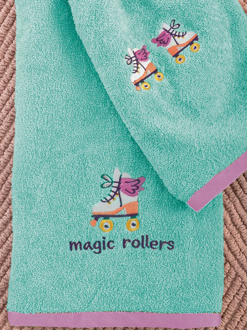 Σετ Παιδικές Πετσέτες Kids Bath ROLLERS - Palamaiki