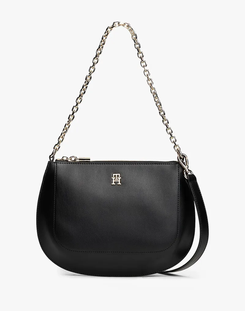 TOMMY HILFIGER TH GLAM CONV MED CROSSOVER AW0AW18143-BDS Black