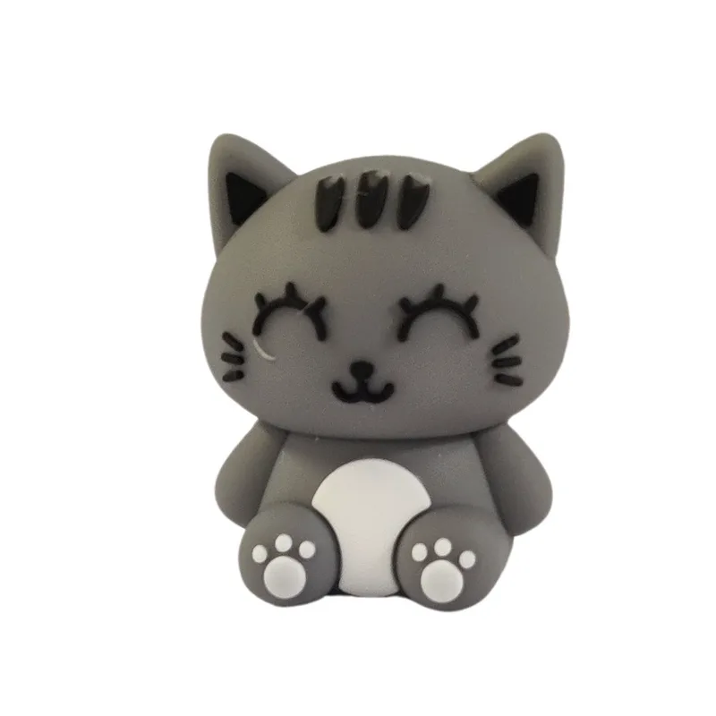 i-Total Γομολάστιχα XL1804L 3D Eraser PVC Grey Cat 3.2X3.8X3cm