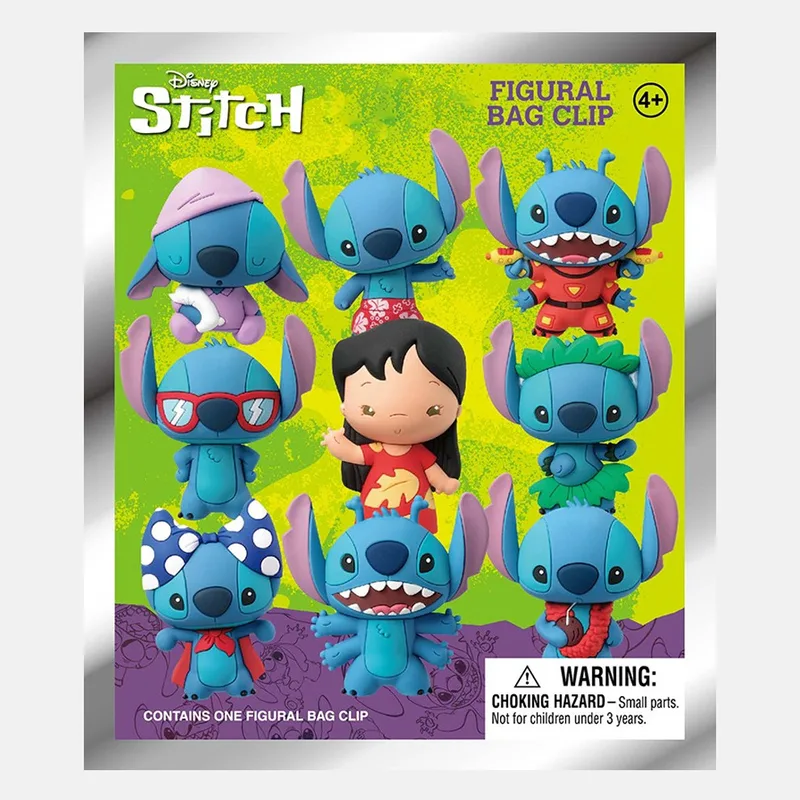 Monogram Disney: Stitch Φιγούρες Bag Clip Μπρελόκ (9000243602_9688)