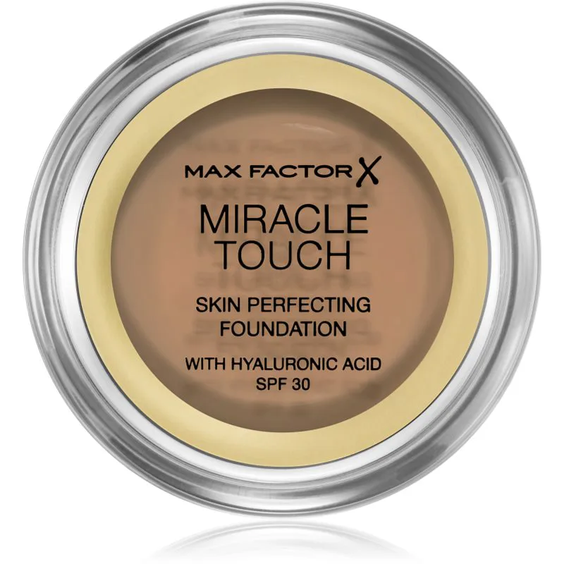Max Factor Miracle Touch ενυδατικό κρεμώδες μεικ απ SPF 30 απόχρωση 097 Toasted Almond 11,5 γρ