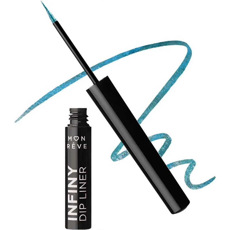 Mon Reve Infiny Dip Liner Waterproof Ultra Long-Wear Liquid Eyeliner Αδιάβροχο Υγρό Eyeliner Πολύ Μεγάλης Διάρκειας 2ml - 09 Turquoise