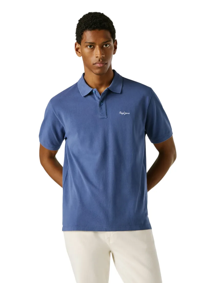 Pepe Jeans Ανδρική Polo Μπλούζα Oscar PM5400087-576 Ραφ