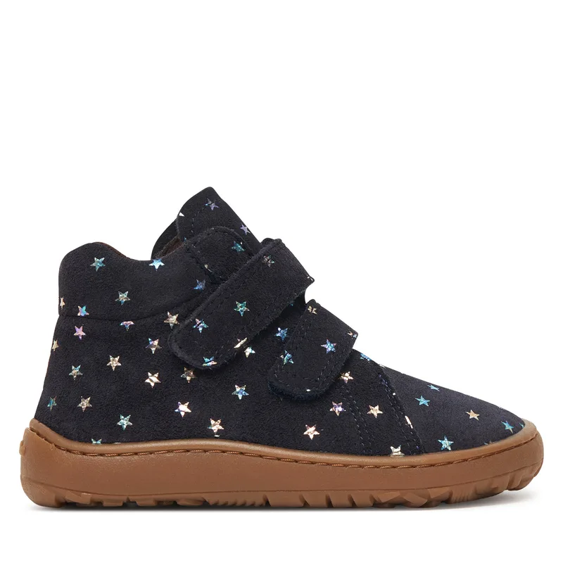 Μποτίνια Froddo Barefoot Winter Furry G3110263-13 M Σκούρο μπλε