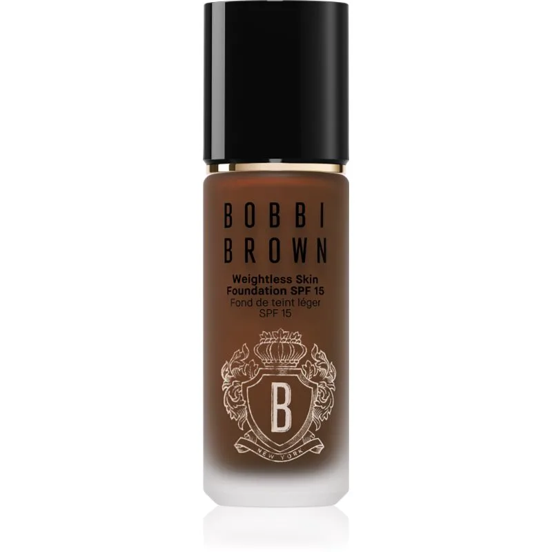Bobbi Brown Weightless Skin Foundation SPF 15 μακράς διαρκείας μεικ απ με ενυδατικό αποτέλεσμα απόχρωση Cool Chestnut 30 ml