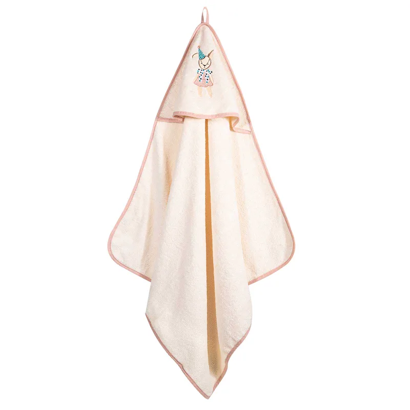 Κάπα Βαμβακερή Με Κέντημα Bebe 80x80εκ. Essential 8859 Ροζ Greenwich Polo Club (Ύφασμα: Βαμβάκι 100%, Χρώμα: Ροζ) - Greenwich Polo Club - 220711008859