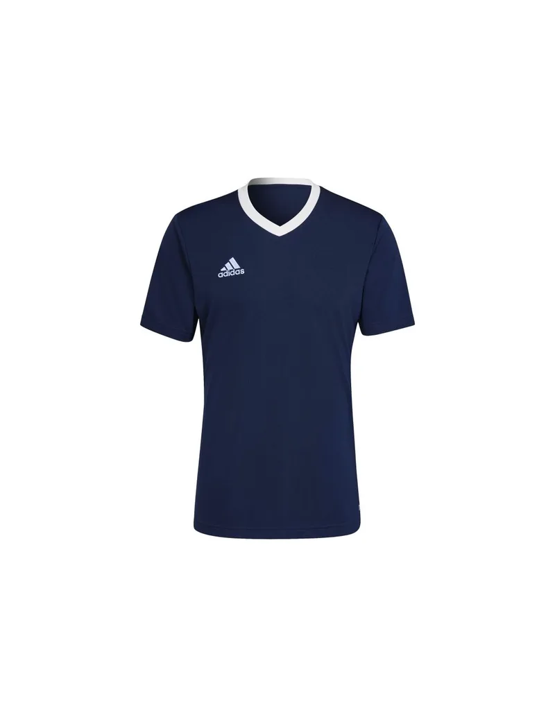 Adidas Entrada 22 Ανδρικό T-shirt Team Navy Blue Μονόχρωμο HE1575