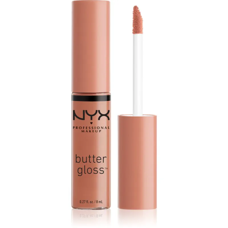NYX Professional Makeup Butter Gloss λιπ γκλος απόχρωση 14 Madeleine 8 μλ