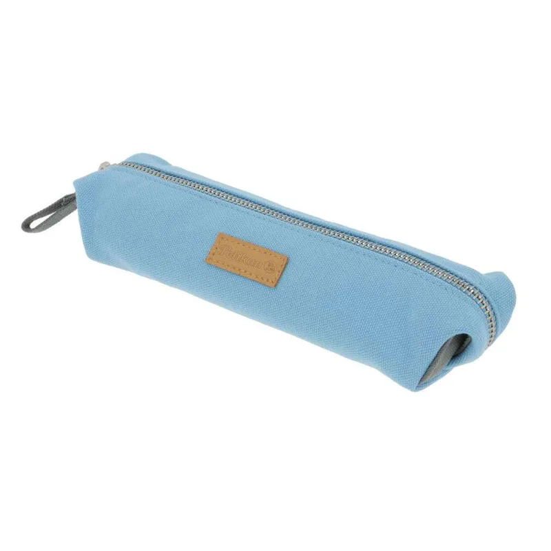 Υφασμάτινη Κασετίνα Pelikan Eco Twist Blue/Grey