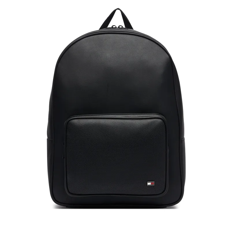 Σακίδιο Tommy Hilfiger Th Foundation Backpack AM0AM14685 Μαύρο