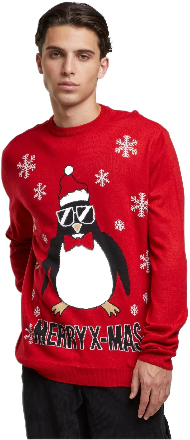 Christmas Sweater Urban Classics TB7267-00199 red