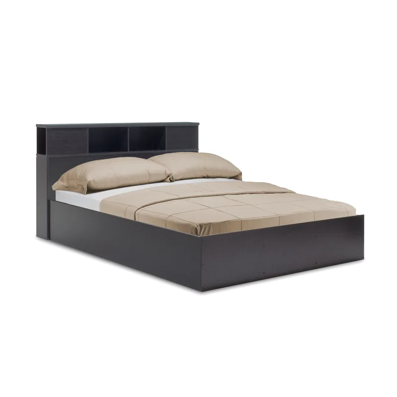 Κρεβάτι OLYMPUS pakoworld σε χρώμα wenge 140x200εκ - PAKO WORLD - 123-000217