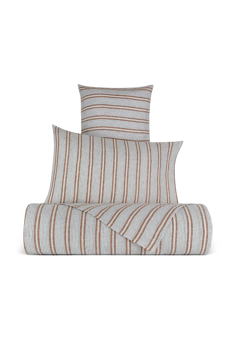 Coincasa σεντόνι υπέρδιπλο με ριγέ σχέδιο 240 x 280 cm - 007248897 Λευκό
