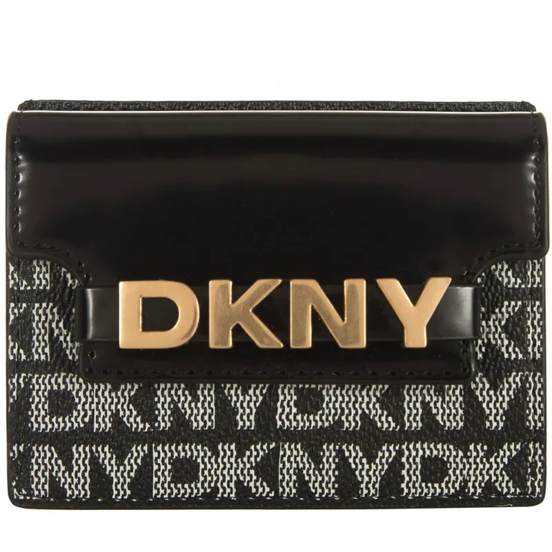 Γυναικείο Πορτοφόλι Καρτών DKNY Avril R52Z5M22-XLB Μαύρο Logo