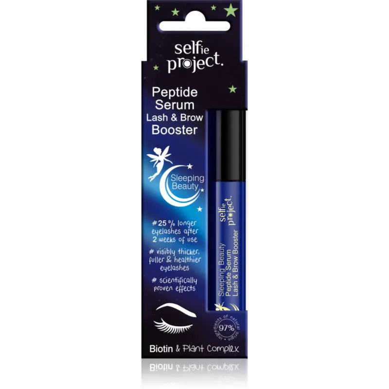 Selfie Project Peptide Serum Lash & Brow Booster ορός για βλεφαρίδες Για τα φρύδια 3 ml