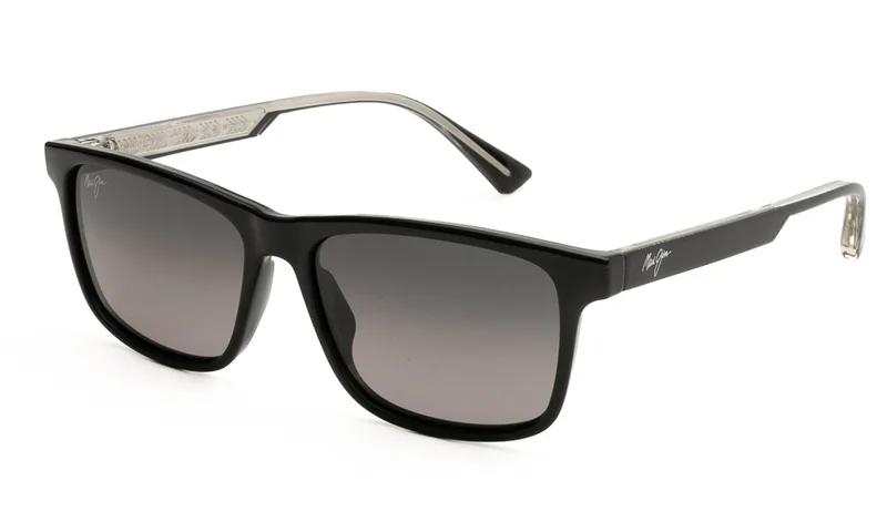 MAUI JIM ΓΥΑΛΙΑ ΗΛΙΟΥ MAUI JIM GREY OKINA GS587-02 5515 GREY OKINA Μαύρο