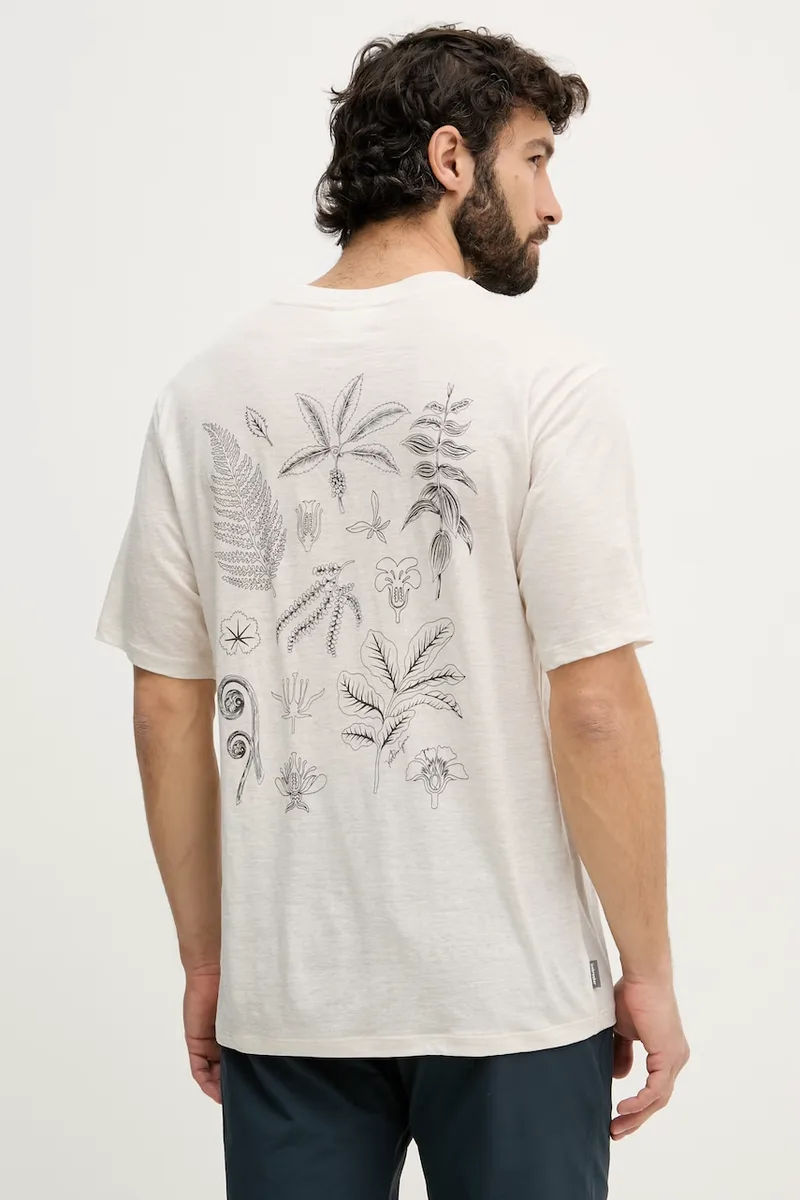 Icebreaker Τ-shirt πεζοπορίας ανδρικό από μαλλί μερινό Relax