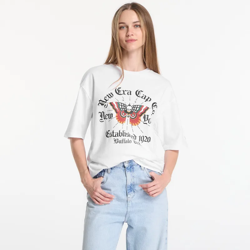 T-shirt New Era OS Graphic Tee UNISEX Optic White S