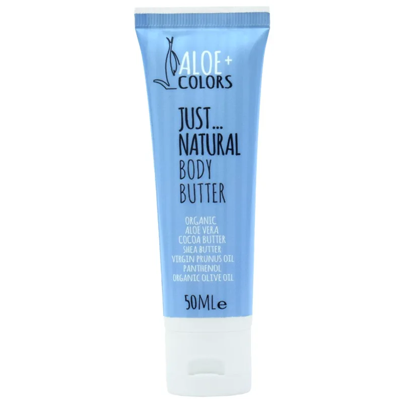 Aloe+ Colors Just Natural Body Butter Ενυδατικό Βούτυρο Σώματος με Άρωμα Φρεσκάδας 50ml