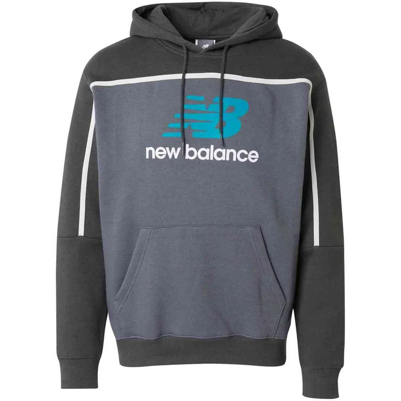 T-shirt με κουκούλα New Balance MT43524_GT