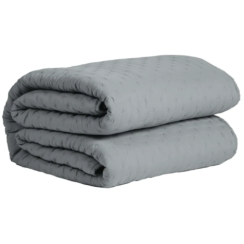 Κουβερλί Υπέρδιπλο Das Home Happy 9630 Γκρι 220x240
