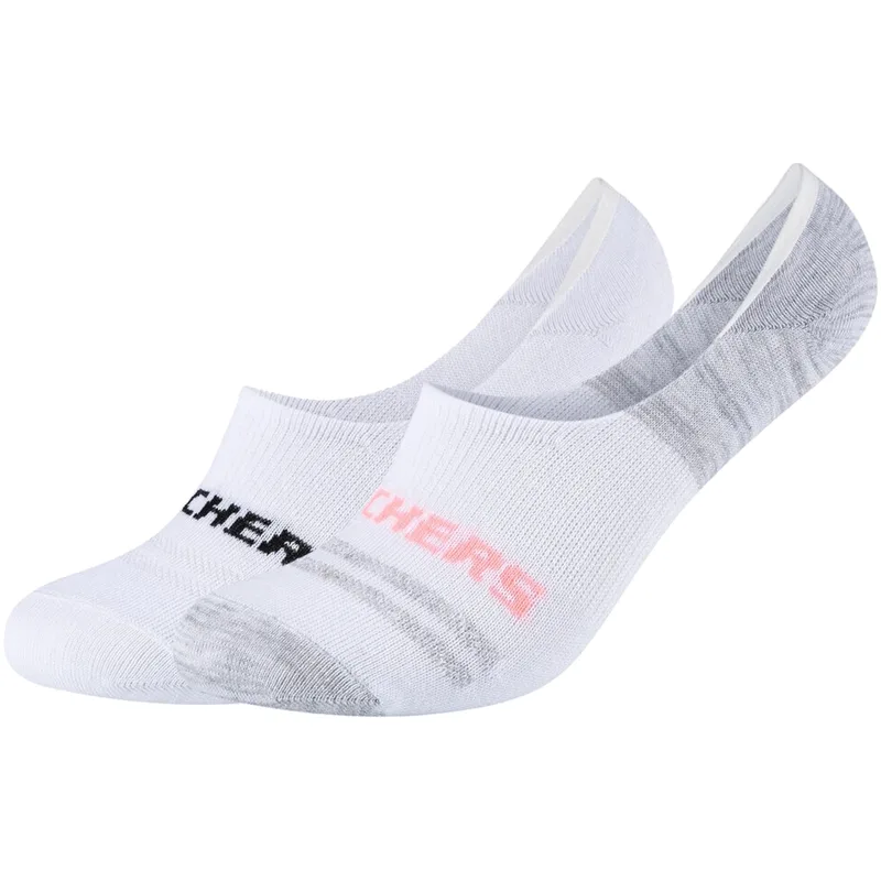 Αθλητικές κάλτσες Skechers 2PPK Mesh Ventilation Footies Socks