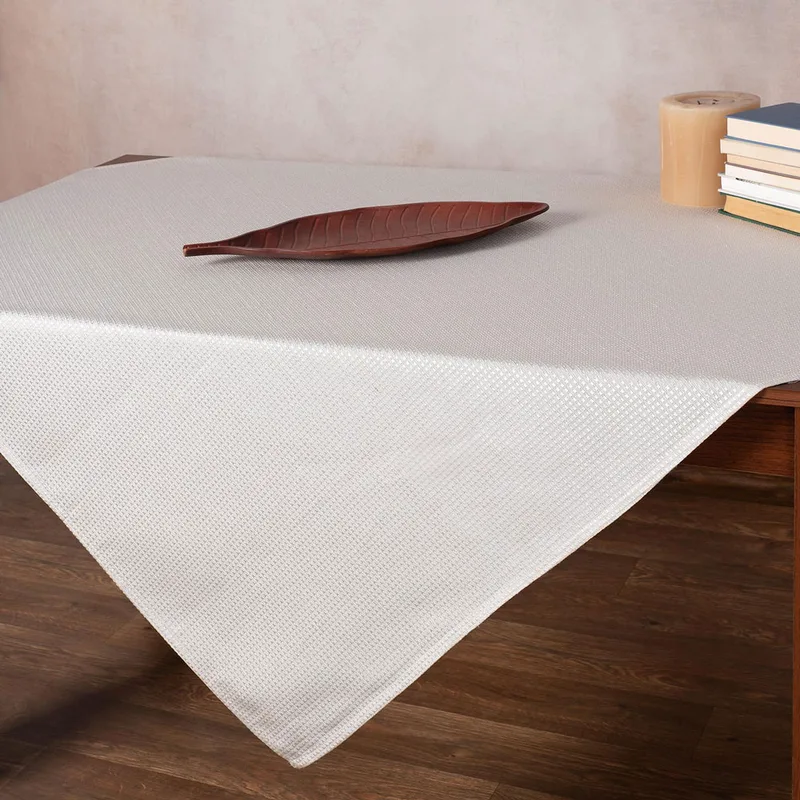 Τραπεζομάντηλο (135x135) Silk Fashion Nelly Ivory