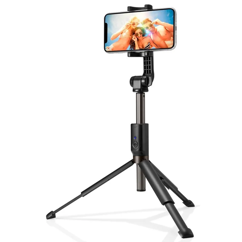 Spigen Ασύρματο Selfie Stick & Τρίποδο S540W - Black (000SS24111)