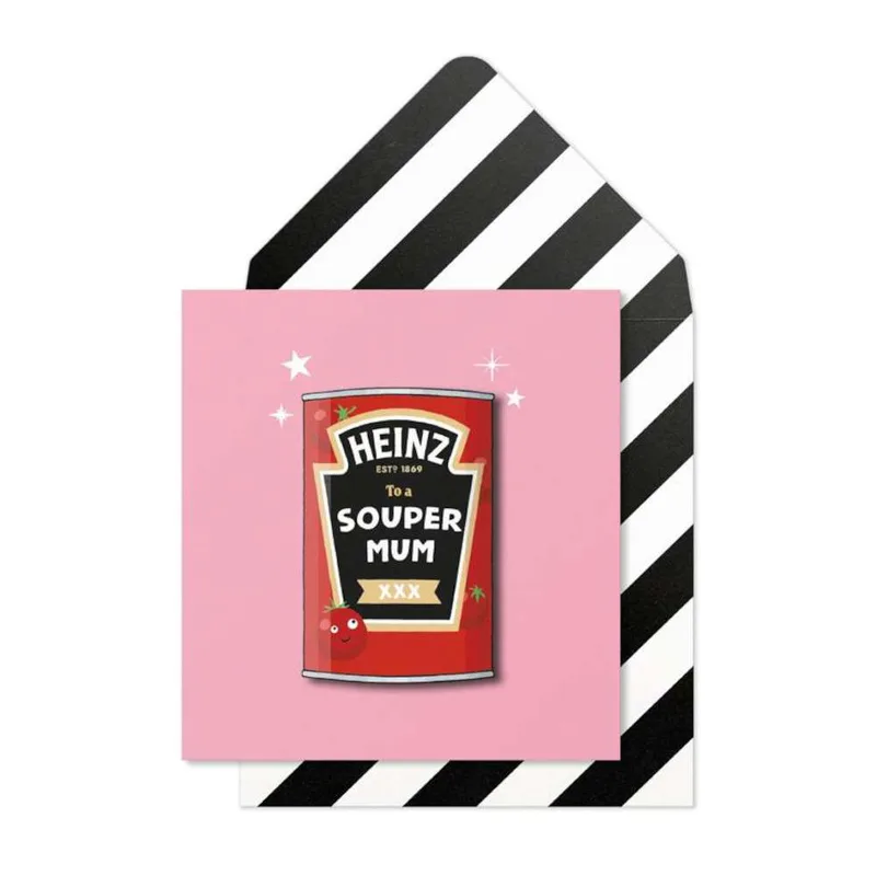 Ευχετήρια Κάρτα HEINZ ''To a Super Mum''