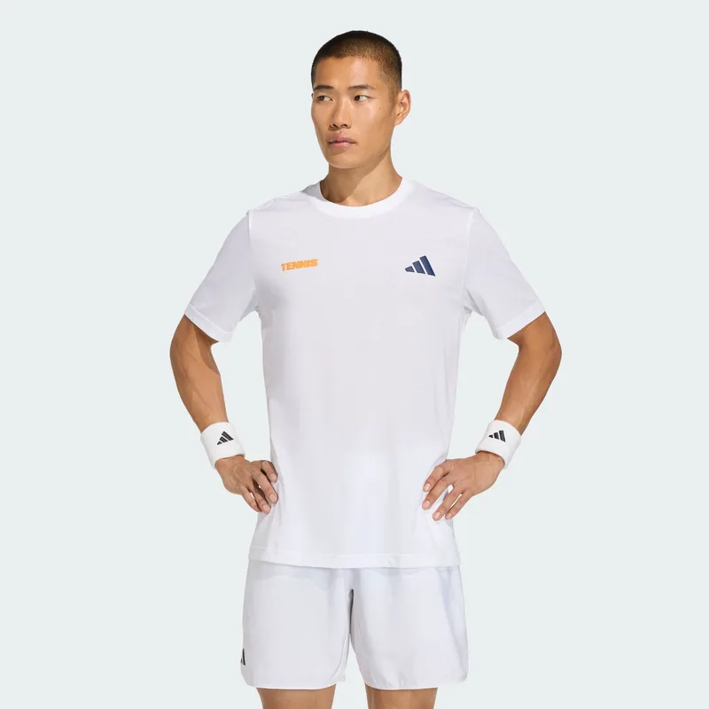 adidas Tennis Hot Egg Graphic Ανδρικό T-Shirt (9000268267_1539)