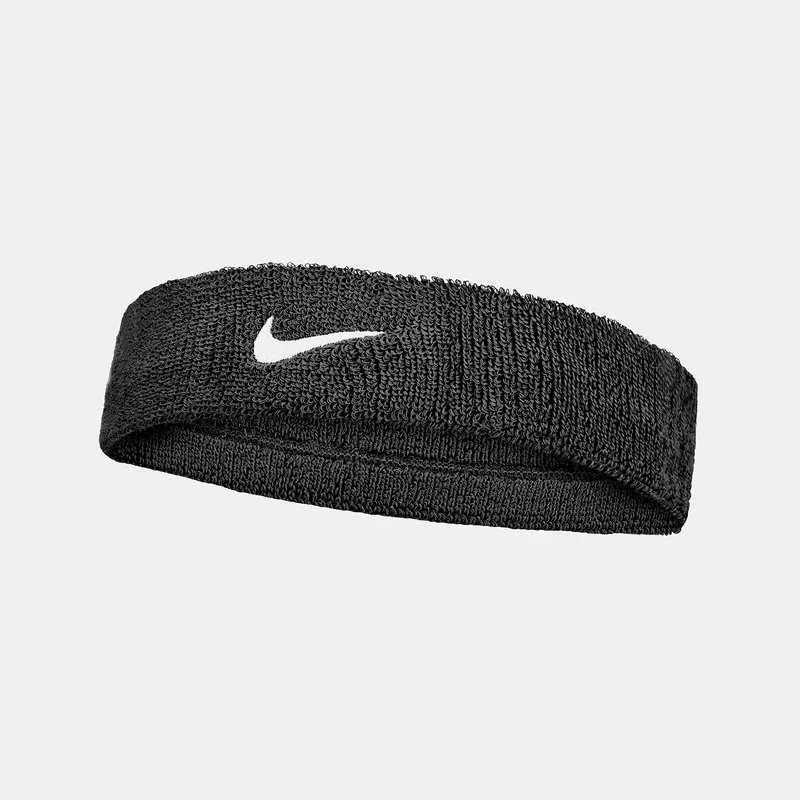 NIKE SWOOSH CLASSIC HEADBAND ΜΑΥΡΟ