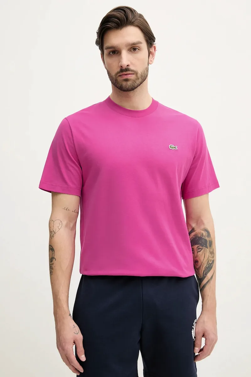 Lacoste T-shirt basic ανδρικό βαμβακερό