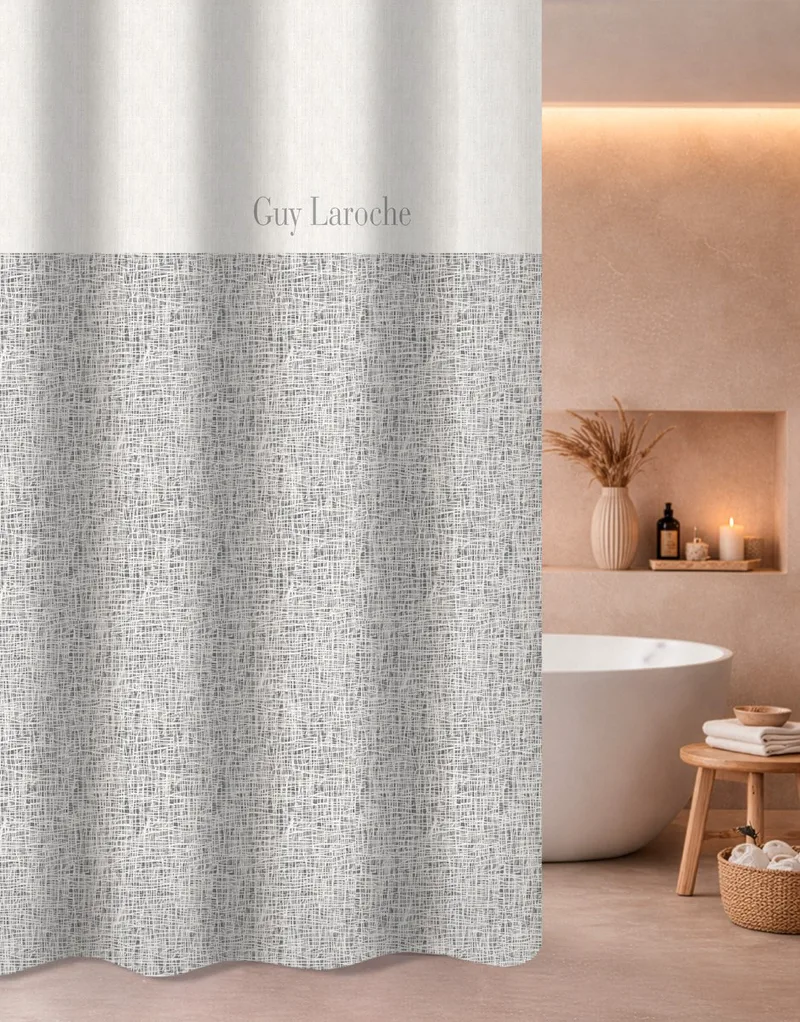 Κουρτίνα Μπάνιου Guy Laroche Code Grey 240x185