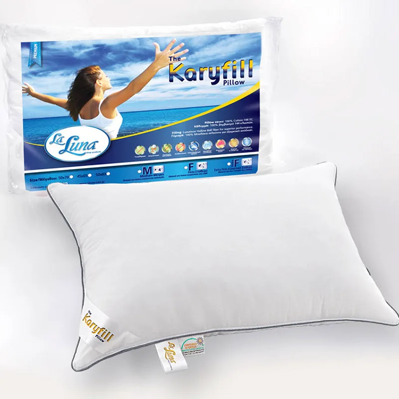 Μαξιλάρι Ύπνου 50X70 La Luna The New Karyfill Μέτριο Λευκό (50x70)