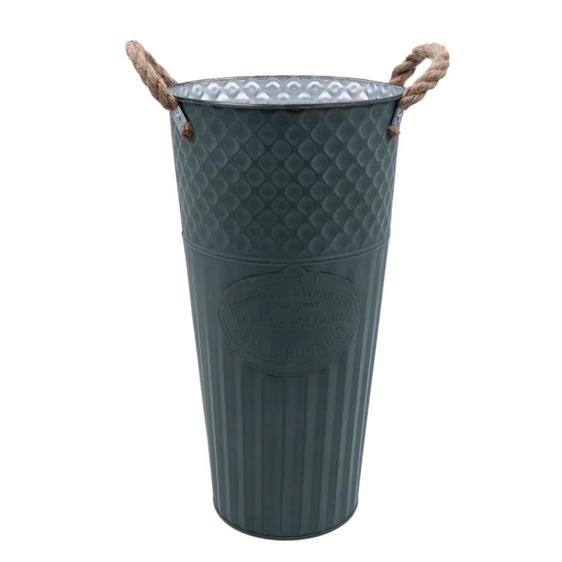Μεταλλικό Κασπώ σε Vintage Στυλ σε Πράσινο Χρώμα 20x40cm