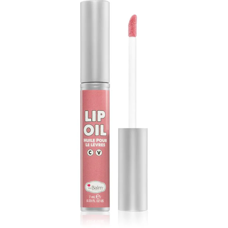 theBalm Lip Oil Έλαιο για τα χείλη απόχρωση Too Slow, Mauve Over 7 ml