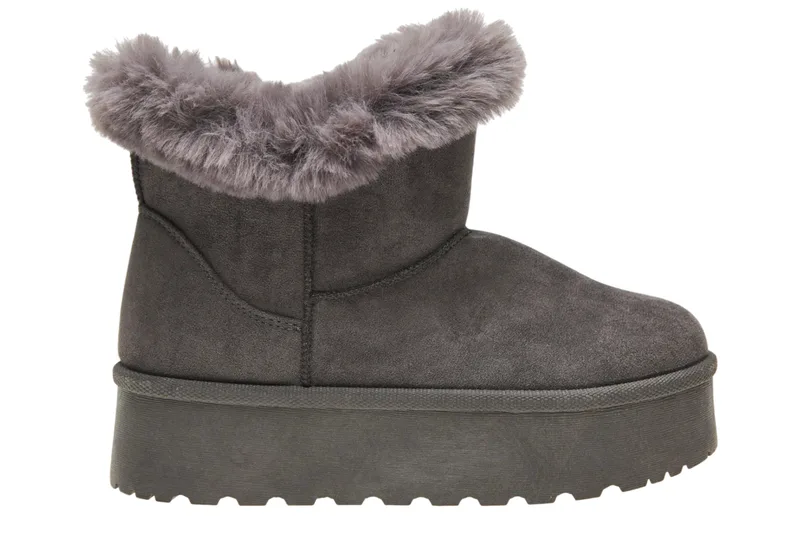 Μποτάκια Funky Buddha Μποτάκια FBL010-106-08-GREY Γυναικείο