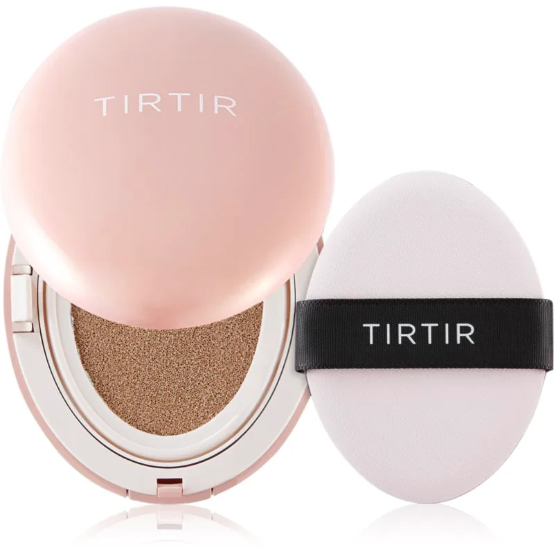 TIRTIR Mask Fit All Cover Cushion Mini ματ μεικ απ σε σφουγγαράκι απόχρωση 35N Walnut 4.5 γρ