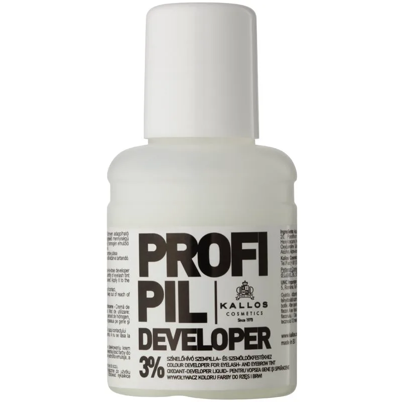 Kallos Kallos Classic Profi Pil γαλάκτωμα ενεργοποίησης βαφής για φρύδια και βλεφαρίδες 60 ml