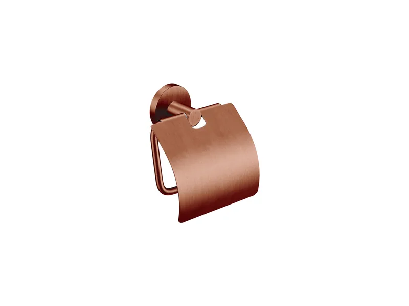 Χαρτοθήκη με καπάκι Sanco 121217-PVD-10BR PVD Red Copper Brushed