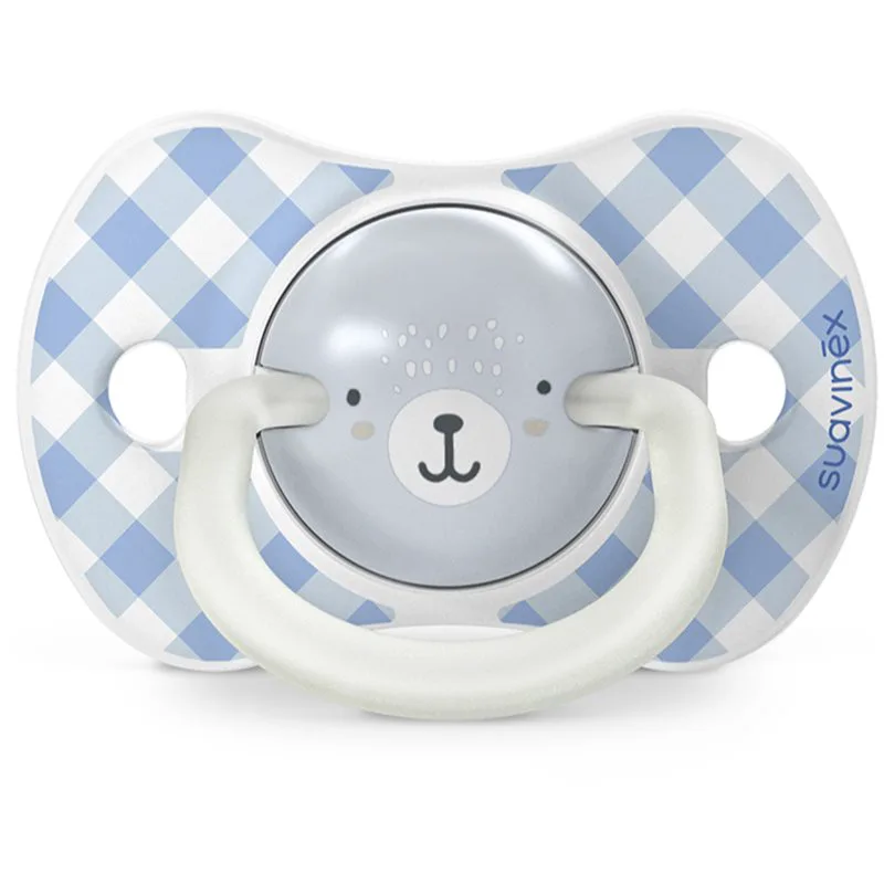 Suavinex Wild & Free Night & Day πιπίλα 6-18m Blue 2 τμχ