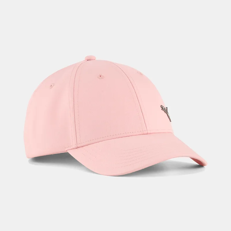 PUMA KIDS ESSENTIALS METAL CAT BASEBALL CAP ΡΟΖ
