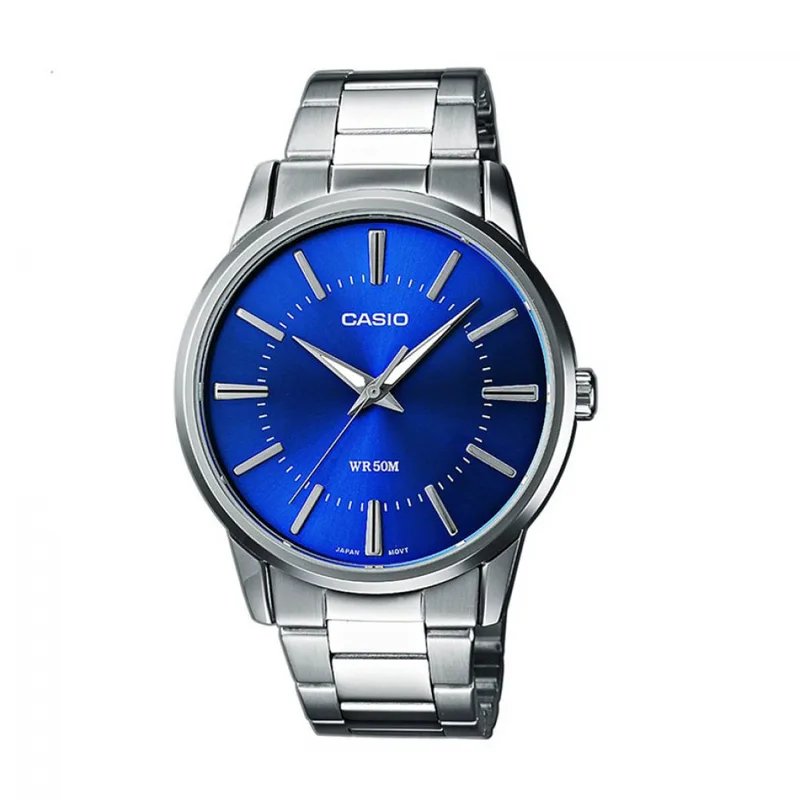 CASIO Collection Stainless Steel Bracelet Blue Dial MTP-1303PD-2AVEG