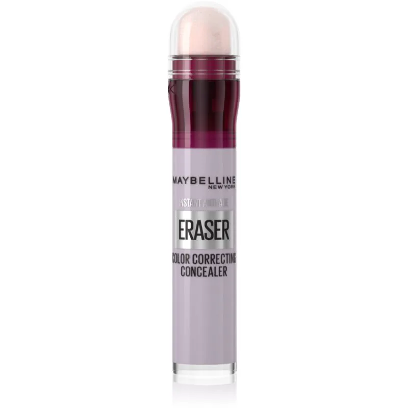 MAYBELLINE NEW YORK Instant Anti Age Eraser Υγρό καλυπτικό με σφουγγαράκι εφαρμογής απόχρωση Purple 6.8 ml