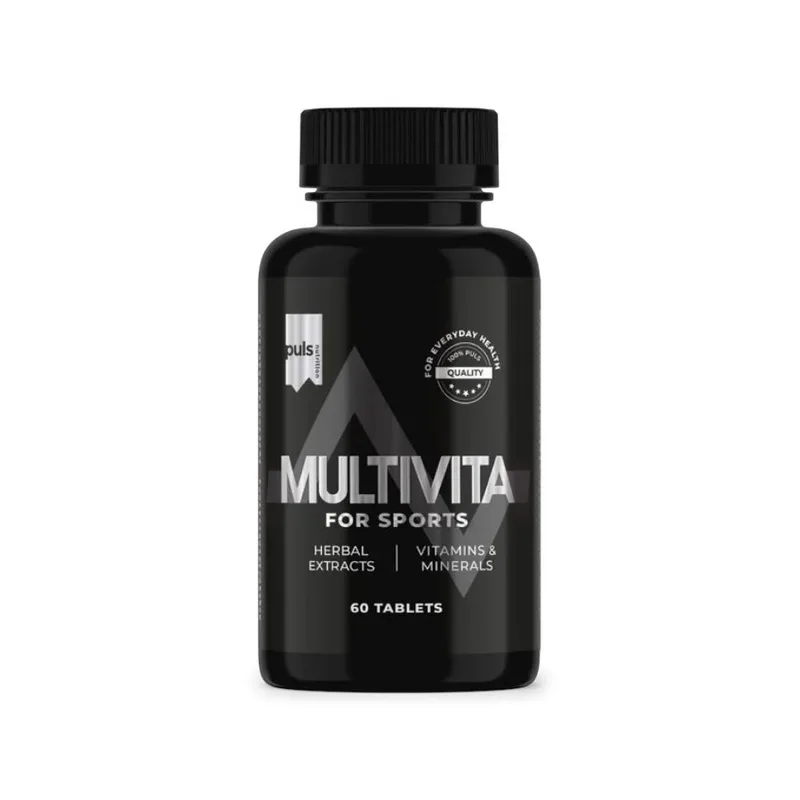 Multivita For Sports – Puls Nutrition – 60 Ταμπλέτες Φινλανδία Vegan